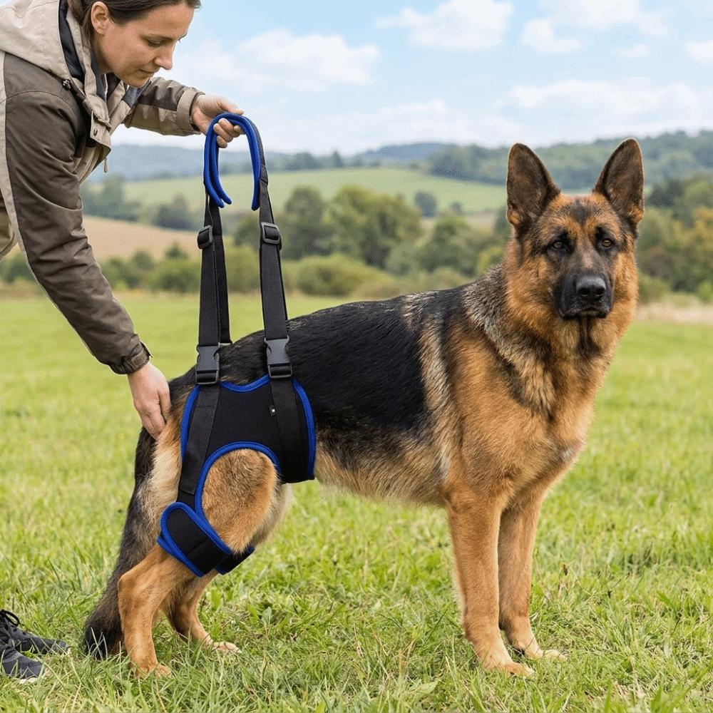 Adjustable Dog Rear Leg Support Breathable Dog Lift Harness Mobility Aid