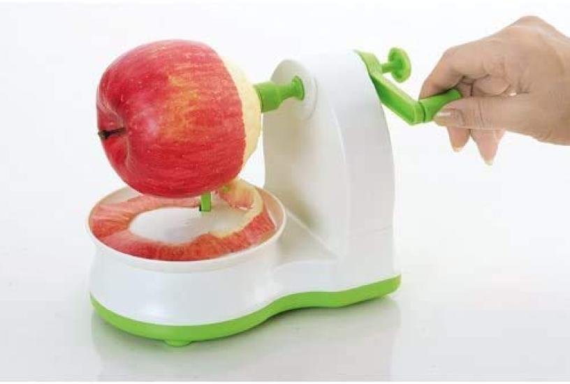 Shimomura Kougyou Made In Japan Ajiwai Shokubou Curly Apple Peeler Made In Niigata (Shimomura Kougyou) ARK-691 Tsubame-Sanjo,