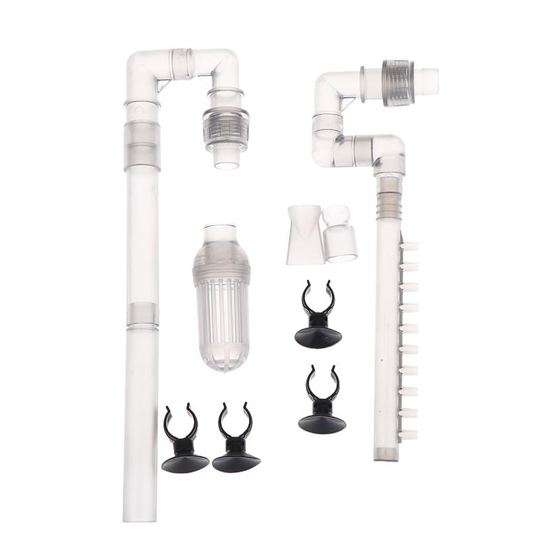 Aquarium Fish Tank Filter Rain Spray Bar Unit Inlet Outlet Tube Kit For External Canister Filter Accessory