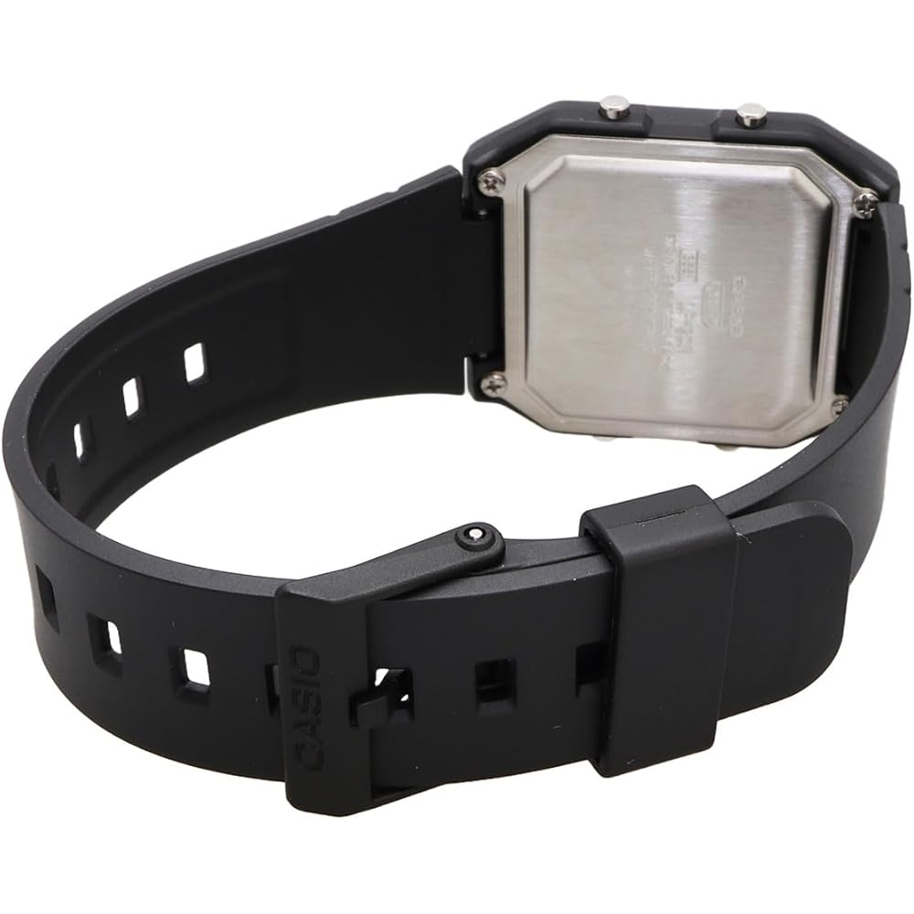 Casio LF-20W-1A Unisex Digital Analog Display Watch Black Imported Model