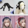 Bows Hairbands Adorkable Photo Props Halloween Anime Headbands Party Headpiece Fun Headbands for Music Festivals