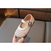 Girls' Princess Stylish Shoes Children's Hollow-Out Woven Sandals Loafers for Toddlers Elegant Cool Cute Girls Shoes