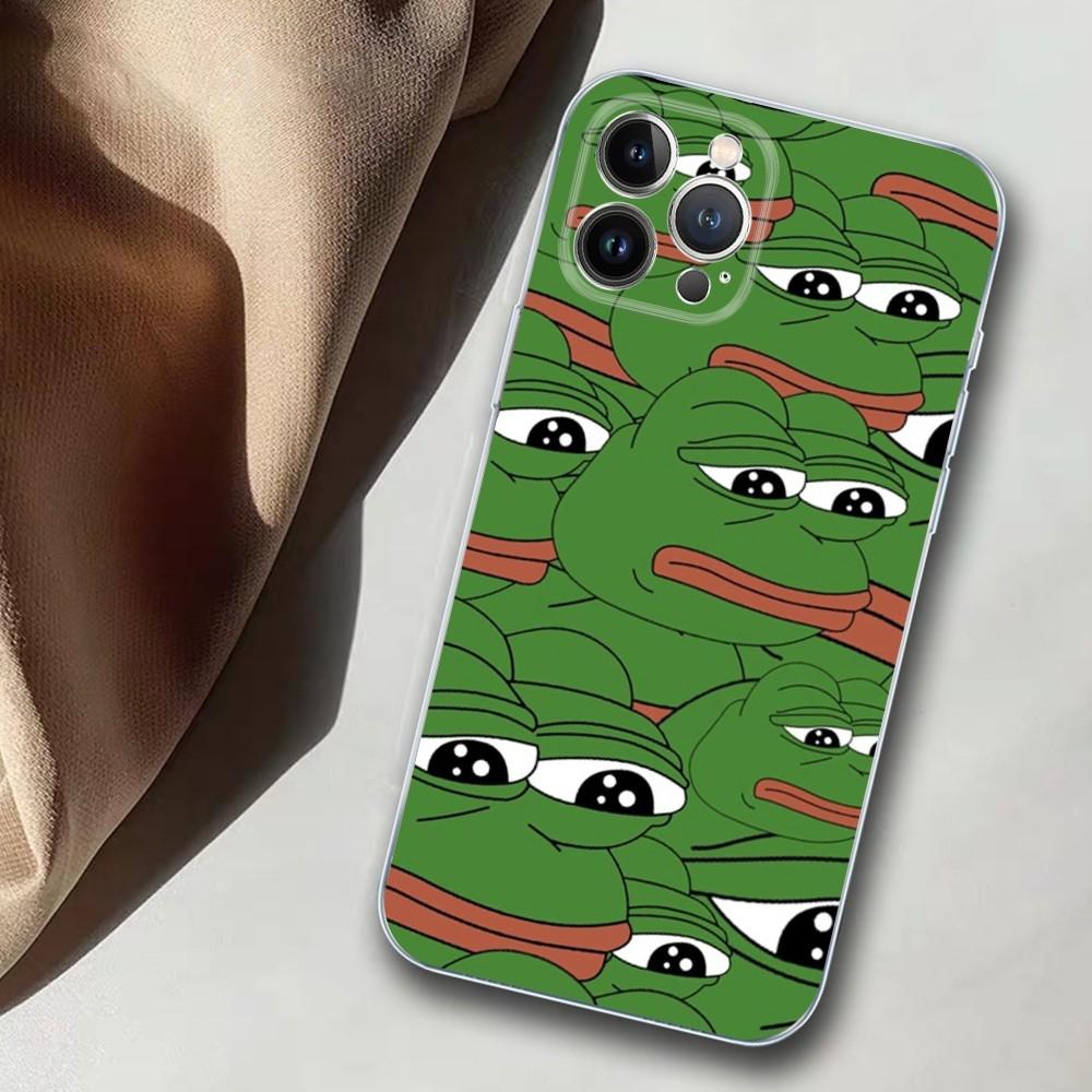 Sad Pepe The Frog  Phone Case For iPhone 14 11 12 13 Mini Pro XS Max Cover 6 7 8 Plus X XR SE 2020 Funda Shell