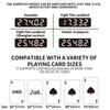 360° Rotating Playing Cards Dealing Machine Max. 4 Decks Cards Automatic Dispenser 2400mAh Rechargeable Poker Dealer Machine