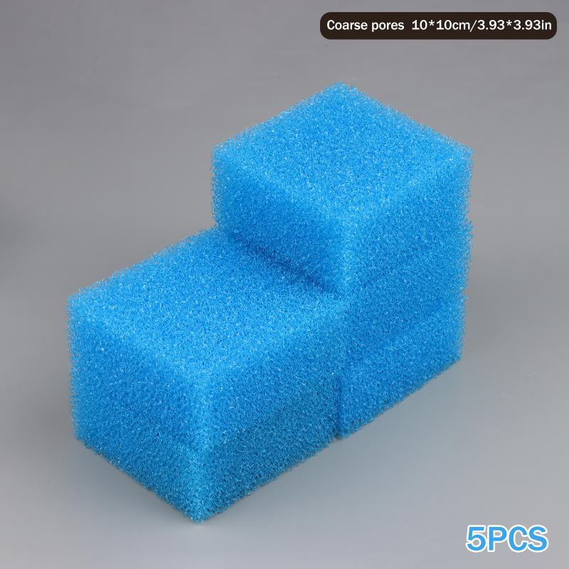 5 PCS Aquarium Filter Cotton Home 1 Set Compatible Aquarium Filter For Activated Carbon Filter Media