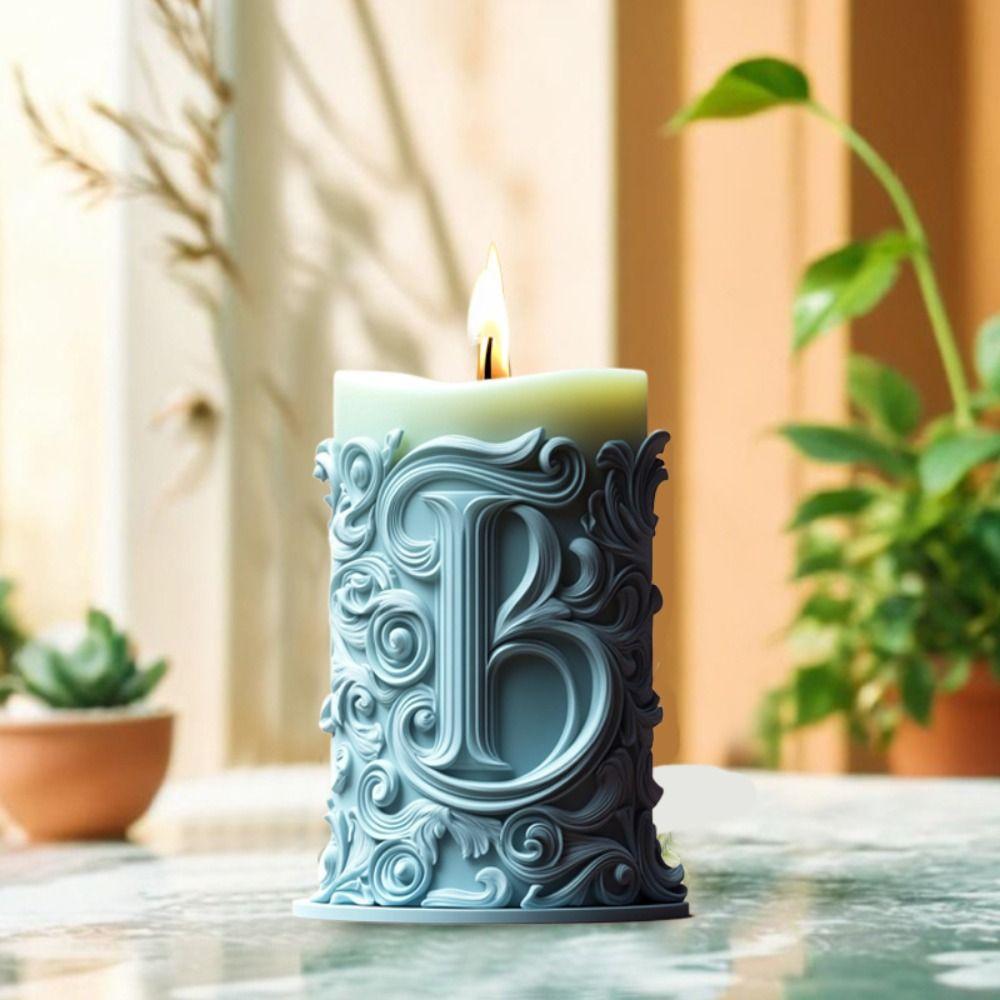 DIY Pryskyřičná forma Silikonová forma na mýdlo Forma na vonnou svíčku Válcová forma na svíčku Výroba svíček