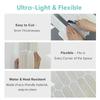 1/10pcs 3D Decorative Tile Stickers, 3D Fish Scale Textures, Matte 30cm x 30cm, Water and Mold Resistant, for Kitchen Bathroom W