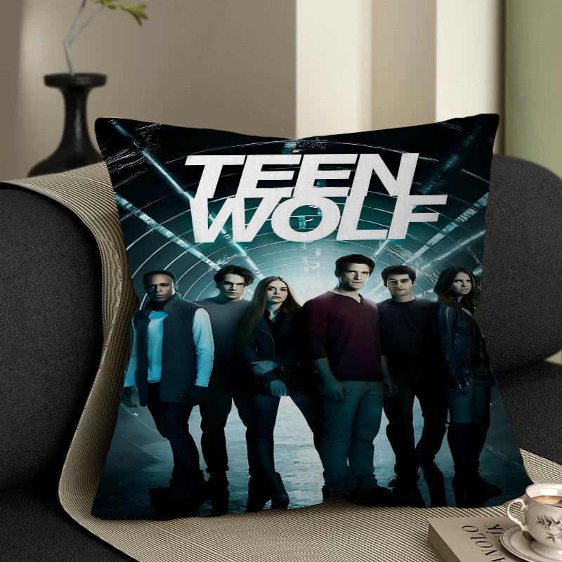 

Vintage Teen Wolf Pillowcase Toon Gift Cushion Cover Bedroom Home Sofa Chair Seat Decor Pillow Case 16x16Inch