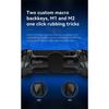 Wireless mobile game controller D11, expandable, with Hall triggers, compatible with tablet devices, supports tablet switching