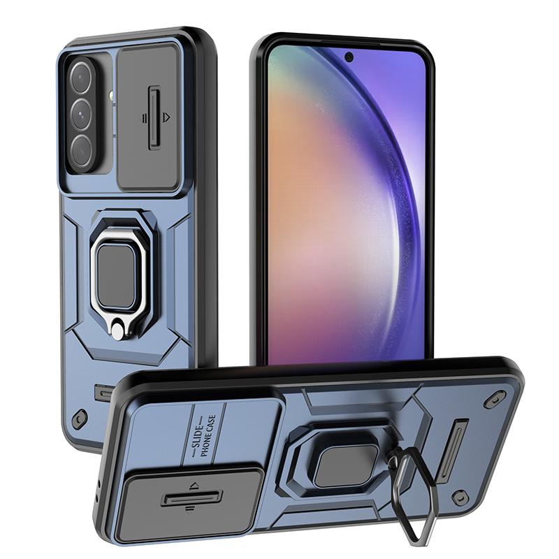 

Бронированный чехол для Samsung Galaxy A56 A36 5G Сверхпрочный Противоударный Устойчивый к царапинам С кольцом-держателем Чехол для телефона For Galaxy A36 5G