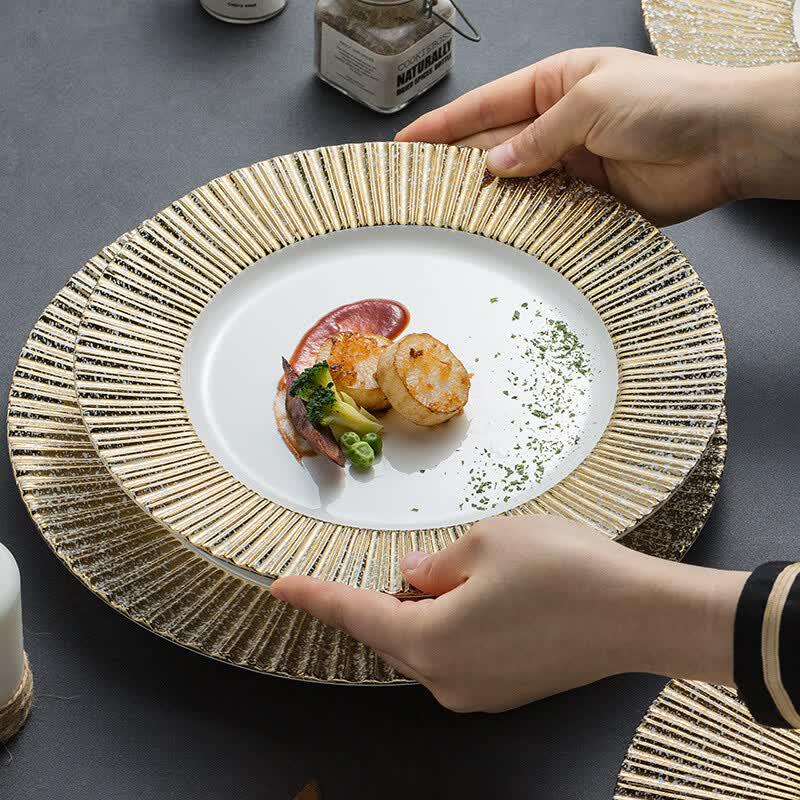 Carl Nordic Style Ceramic Dinner Plate