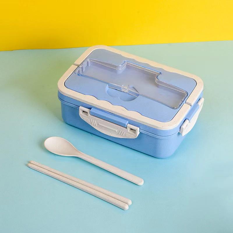 Bento Box Adult Lunch Box Containers Microwave Dishwasher Safe with 3 Compartment Leakproof Reusable Salad Snackle Box