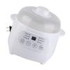 Electric Stew Pot 1L 200W Ceramic Liner Versatile Electric Stew Cooker for Porridge Rice Soup US