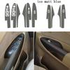 Stilism Auto Autocolant Negru Fibra de Carbon Panou Comutator Buton Ridicare Geam Mașină Capac Trim Autocolant 4 Bucăți/Set Pentru Hyundai Tucson 2005-2013