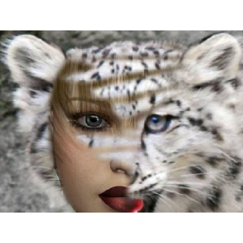 5D DIY Diamond Painting Lovers Diamond Embroidery Natural Animal Cross Stitch Diamond Mosaic Chrysanthemum Home Decoration
