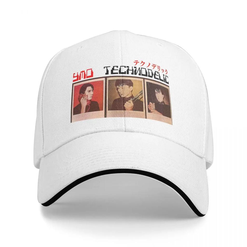 YMO Technodelic Yellow Magic Orchestras 5th album Baseball Cap birthday Funny hats Hats For Women Mens