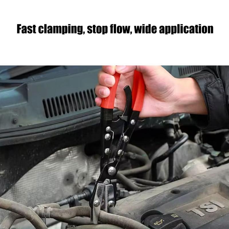 8/10/12Inch Automotive Oil Pipe Sealing Plier Car Repair Accesories Flat Mouth Hose Pliers Car Water Pipe Seal Plier