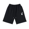 1197 Off-White Frühling/Sommer Neu OW Ölgemälde Pfeilmuster Aufgedruckte Lässige Lockere Shorts für Damen und Herren
