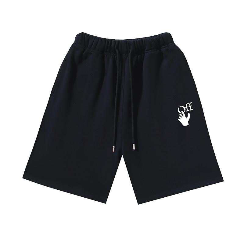 1197 Off-White Frühling/Sommer Neu OW Ölgemälde Pfeilmuster Aufgedruckte Lässige Lockere Shorts für Damen und Herren