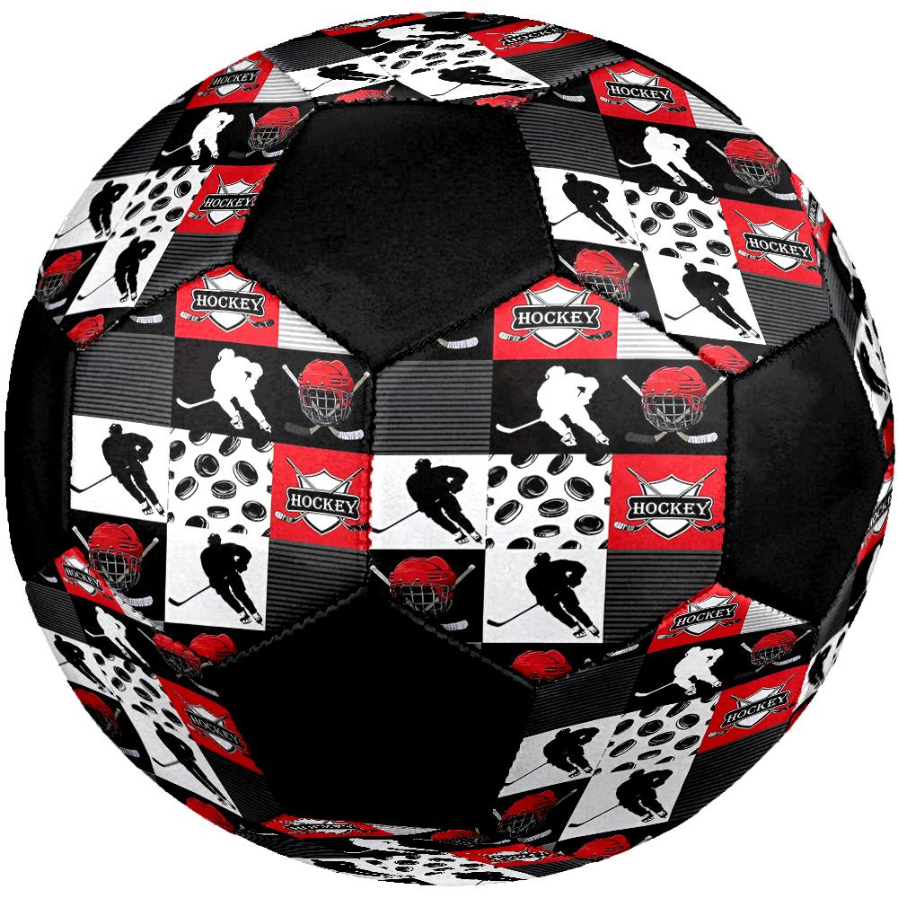 ice hockey Theme Size 5 Soccer Ball, Suitable for Both Indoor and Outdoor Matches, a Gift Suitable for Everyone.