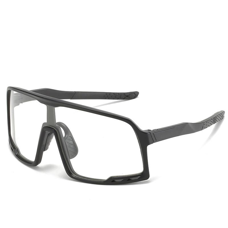 Fashionable Cycling Sunglasses With Large Frame Uv400 Ultraviolet Light Bicycle Riding Driving Glasses Cycling Glasses