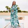 Southeast Asian Muslim Modest Swimwear Set: Four-Piece Full Coverage with Sun Protection