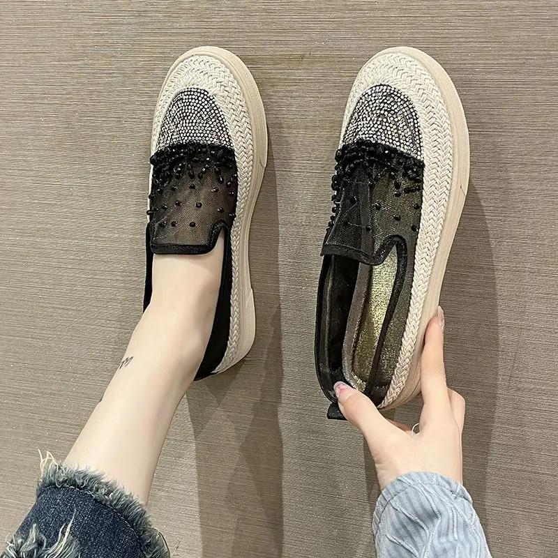 Fashion Summer Trends 2025 High on Platform Shoes for Women Daily Routine 39 Fashion Y2k New Arrival Casual Woman Footwear Deals Sale