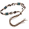 Tassels Wax Rope Belt Bohemian Woven Waist Chain Ethnic Waist Rope Belt For Women Dress Beach Music Festival Accessory