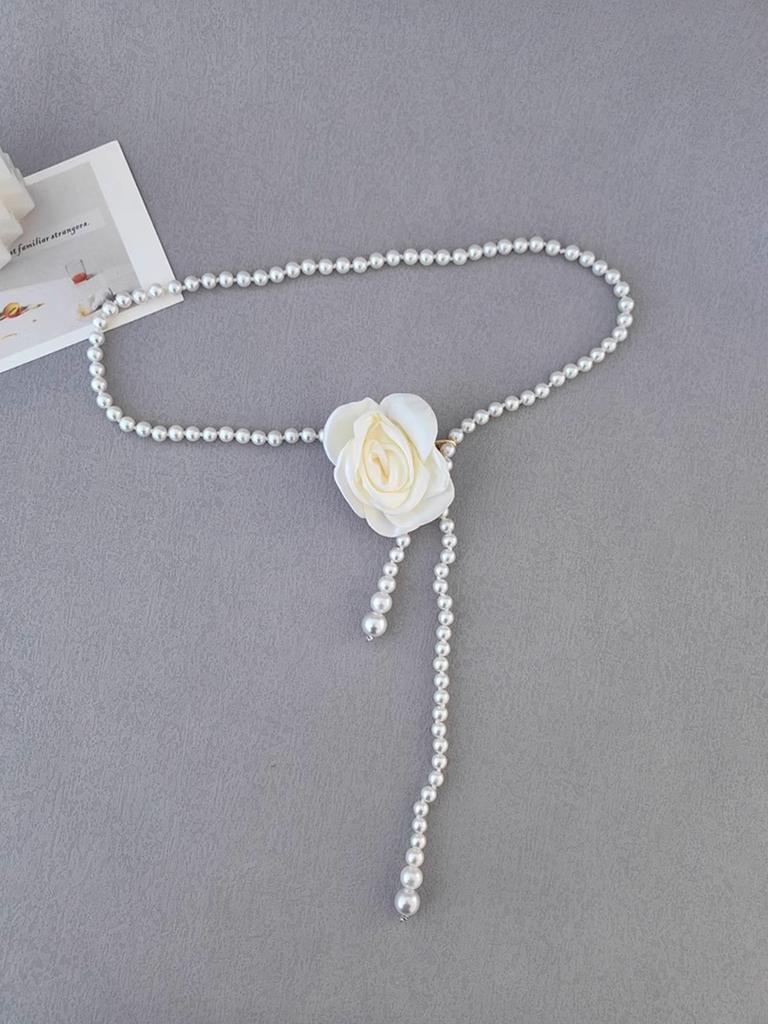 Ladies' Fashionable Tassel Belt, Pearl Waist Chain