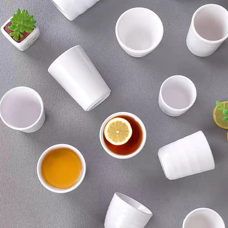 Commercial White Melamine Beverage Cup
