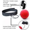 Boxen Magischer Ball Reflexgeschwindigkeitstraining Mit Stirnband Boxen Boxbälle Hand-Auge-Koordination Fitness Kampfsportzubehör/
