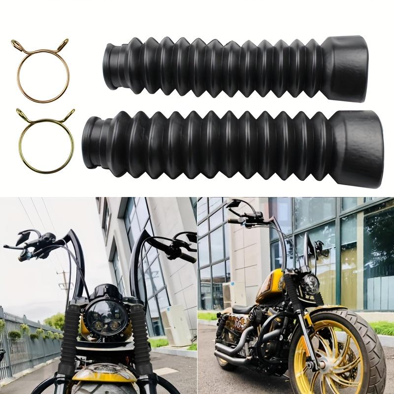 Motorcycle Front Fork Shock Absorber and Dust Cover Durable Synthetic Rubber, Fit for Various Bike Models, Motorcycle Shock Absorber