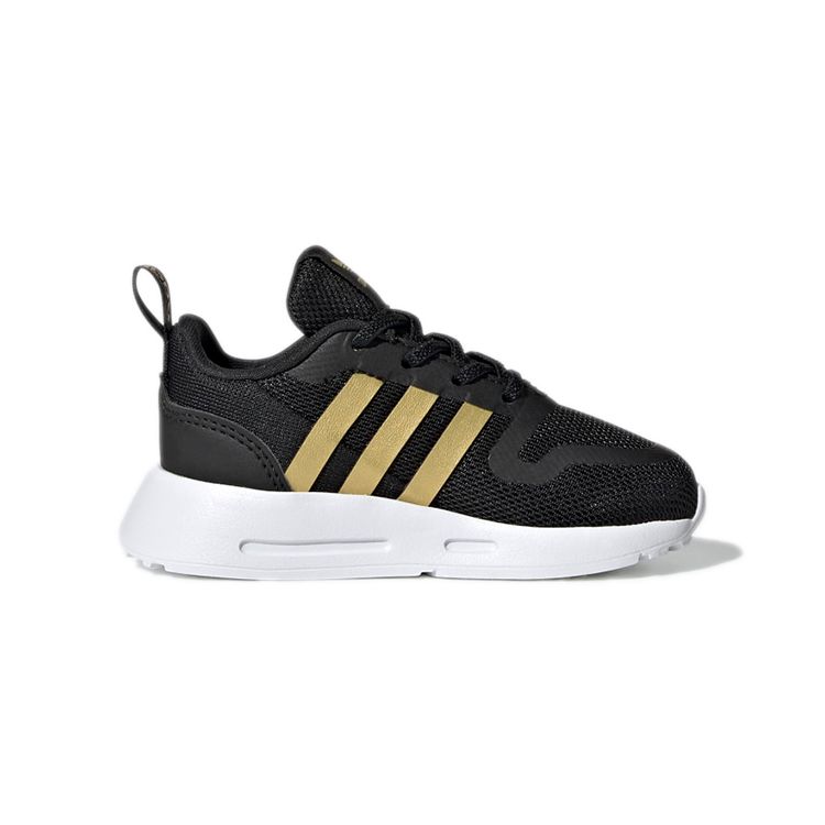 Adidas Originals Multix Comfortable Breathable Low-Top Running Shoes Baby Sneakers Black Gold Q47172