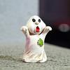 Halloweenská pryskyřičná ozdoba Strašidelný strašidelný dům Hrob Strom Démon Kořen Náhrobní kámen Socha s LED světlem Kreslená dýně Duch Figurka Ozdoba