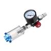 Pneumatic Spray Gun Air Pressure Regulator Gauge In Line Oil Water Trap Filter Separator Kit