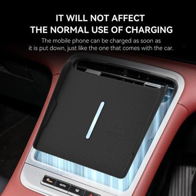 Silicone Wireless Charging Pad for Proton X50, Car Anti-slip Dustproof Mat