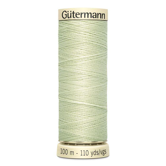 Lot de 5 bobines 100m Fil 100% polyester Gutermann Ref 788988 - Att 818 - patine légère