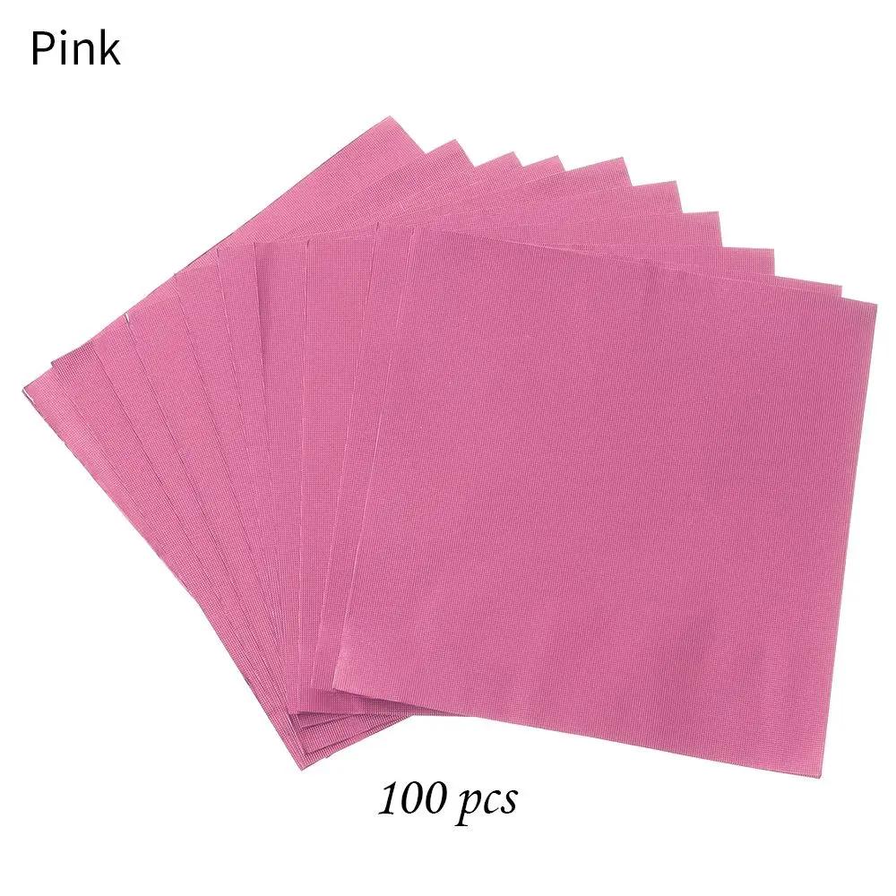 100 PIEZAS Color Dorado Papel de Envoltura en Lata de Papel de Aluminio Estampado Metálico Papel para Caramelos Chocolate Suministros para Bodas y Fiestas
