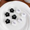 2pcs Halloween Cute Ghost Hair Clip Mini Women's Decorative Products Holiday Funny Hairstyles Accessories