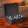 Premium Aluminum Watch and Jewelry Storage Box - Secure Mechanical Watch Collection Display