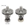 2pcs 1.4x0.4in Sewing Tensioner Stainless Steel Thread Regulator Replacement Kit  Machine Repair