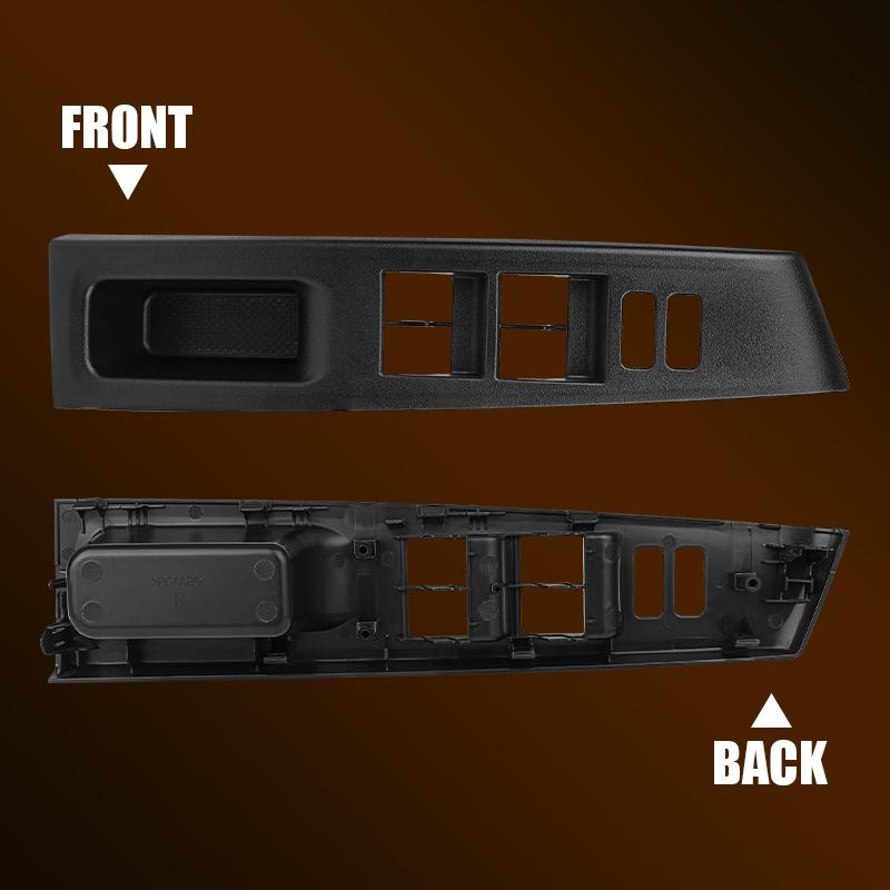 Car Interior Front Armrest Upper Window Switch Panel For Toyota Vitz 2010-2014 74232-52570-C0  74231-52630-C0 Right Hand Driver