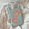 Fresh Pink Lily iPhone 17 Pro Max Case with Chain for New Models