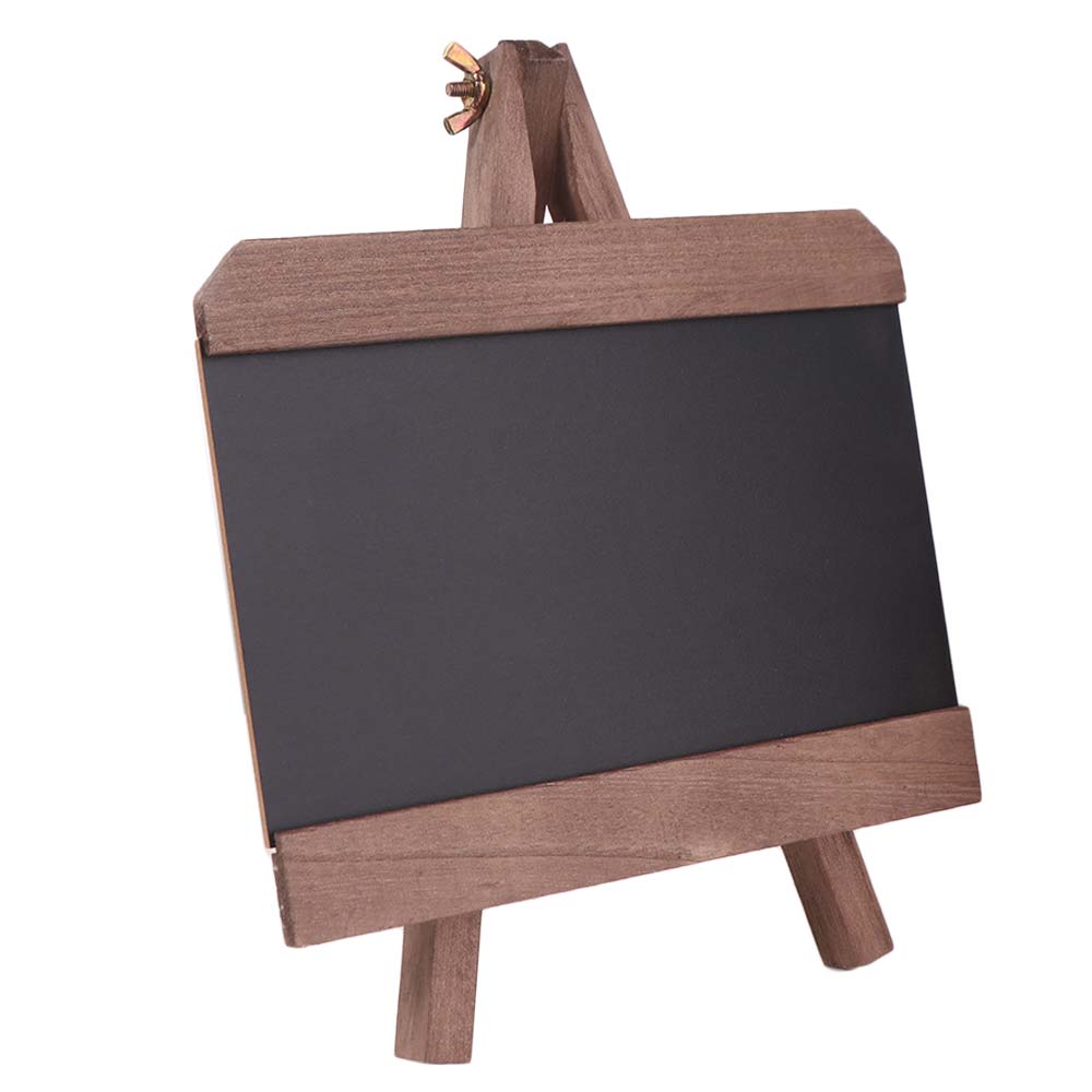 Collapsible Desktop Memo Board Mini Small Wooden Blackboard Rustic Message Board Wedding Decor