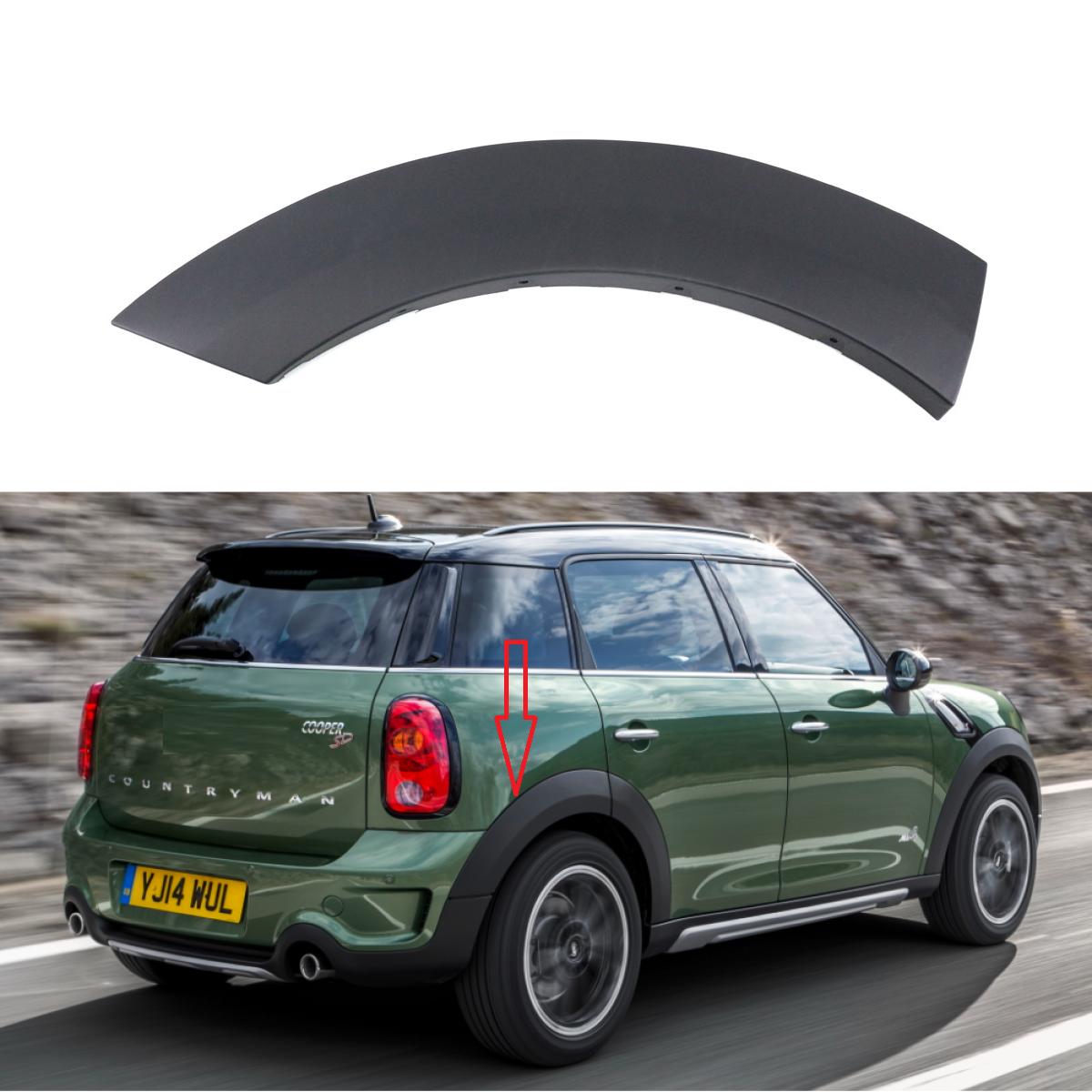 

Автомобильная колесная арка, отделка бровей, верхнее крыло, резиновая крышка, детали крыла, внешняя замена для BMW MINI COUNTRYMAN R60 Rear right