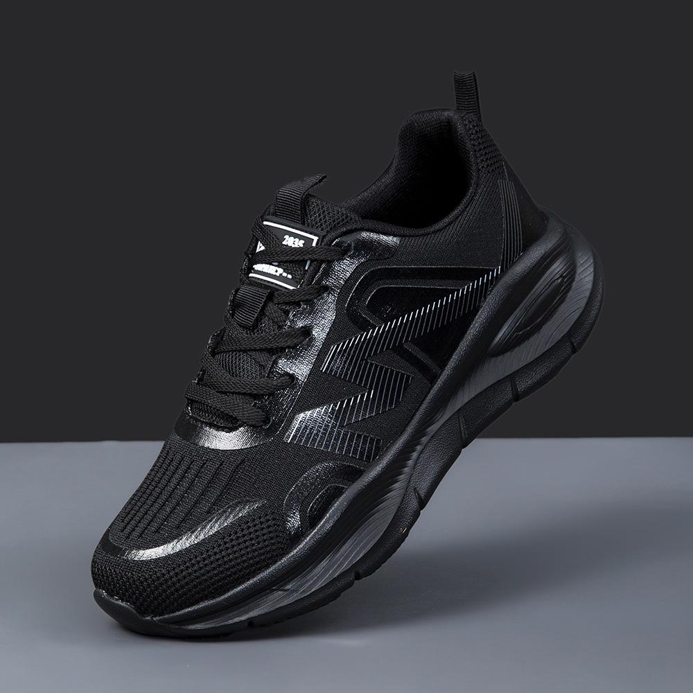 

Men s and women s same simple and fashionable running shoes New casual sports men s shoes Student platform versatile breathable dad shoes 44