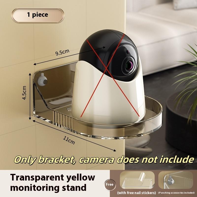 

Mini Wall Mounted Surveillance Bracket for CCTV with Self Sticking Back