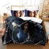 3D Print Movie ALITA Pattern Bedding Set Boys Girls Twin Queen King Size Duvet Cover Pillowcase Bed Boys Adult Home Textile