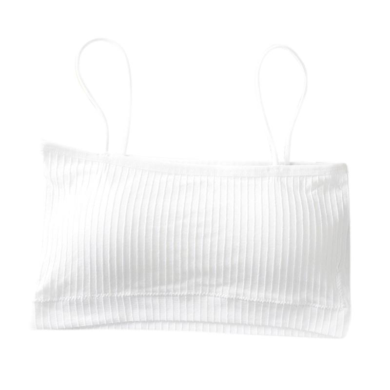 

Одно слово Wai Mei, завернутый на спине топ-труба для девочек, студенческое нижнее белье с бретельками на бретельках One Size