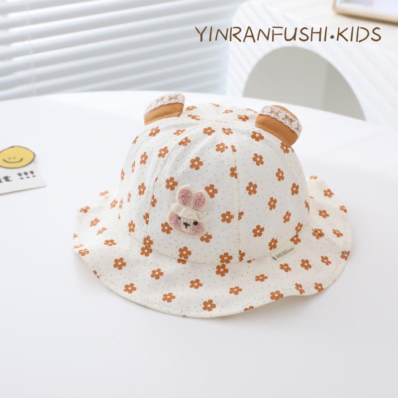 Baby Fisherman Hat Spring New Baby Sun Basin Hat Girl Super Cute Princess Hat Children's Cute Hat Trendy Hat